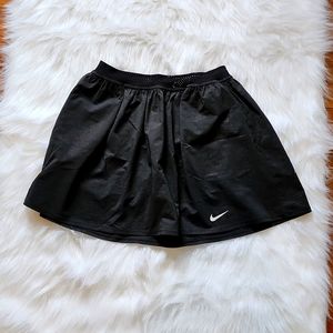 NIKE DRIFIT UNIQUE BLACK MESH skort size medium